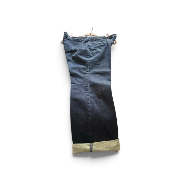 NYDJ Denim - NYDJ Marilyn Straight Jeans 16P Petite Dark Wash Lift Tuck Stretch EUC